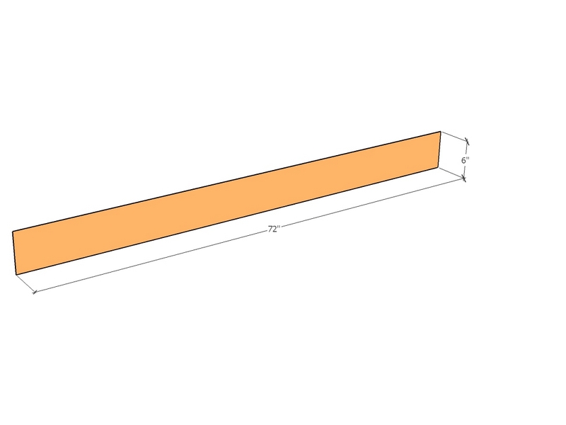 [CorEdg72-6-4] Corten Edge 72" x 6" x 4ga