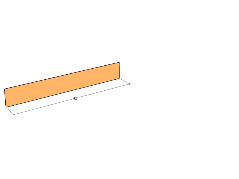 [CorEdg42-6-11] Corten Edge 42" x 6" x 11ga