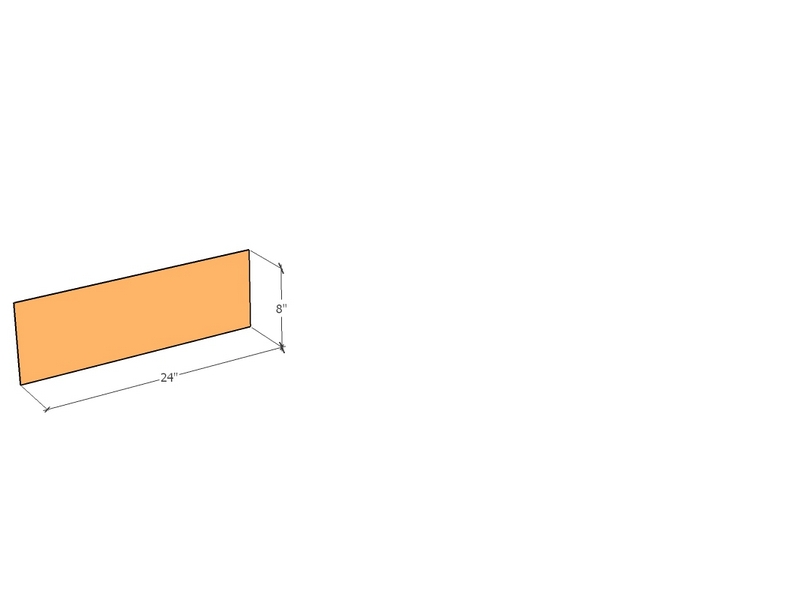 [CorEdg24-8-4] Corten Edge 24" x 8" x 4ga