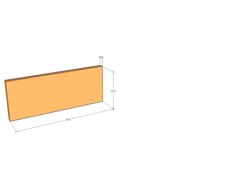 [CorPan30-12-14] Corten Panel 30" x 12" x 14ga