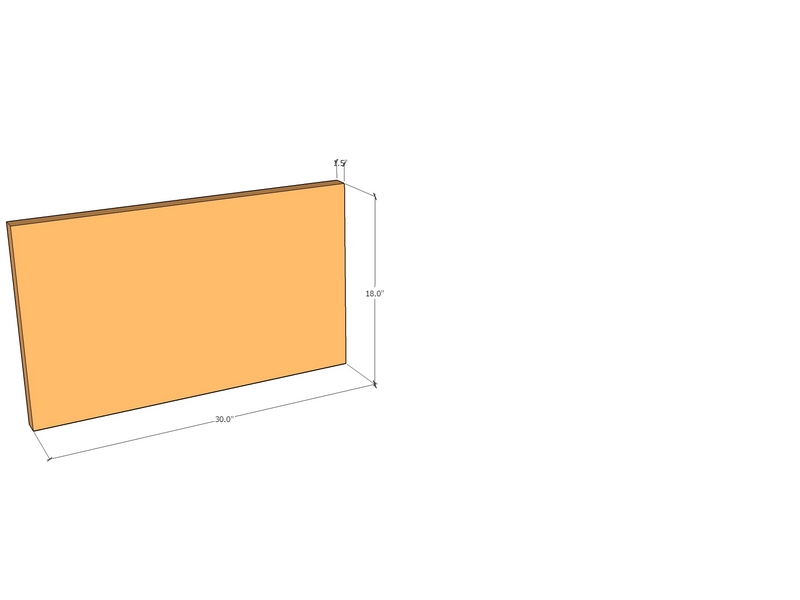 [CorPan30-18-14] Corten Panel 30" x 18" x 14ga