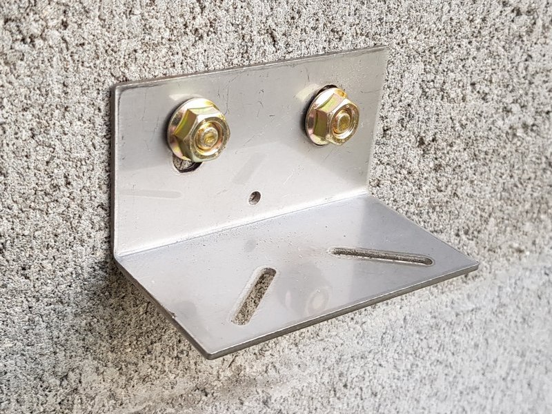 [CorBraSS1] Corten SS304 Bracket 3.5in