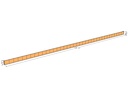Retaining wall straight 129' 11" long x 36"T