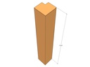 90deg 6" square corner joiner ext-15"