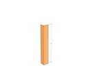 Angle Post 72" x 180 x 5" x 11ga