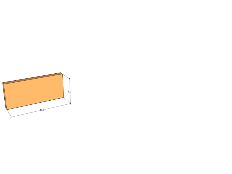 Corten Edge FT1.5" x 18" x 8" x 14ga