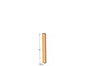 Fence C sect 48" x 5" x 1" x 11ga