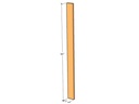 Fence C sect 96" x 7" x 1-3/16" x 11ga