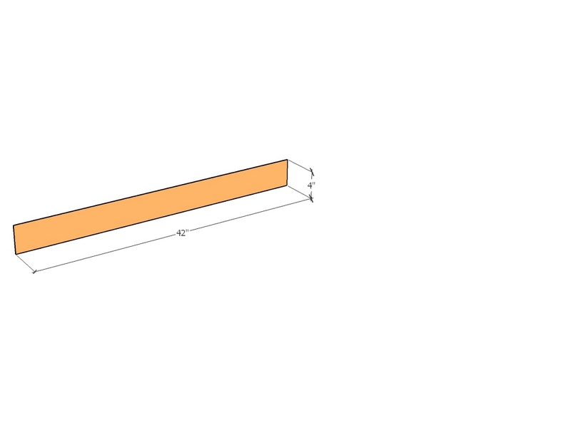 [CorEdg42-4-11] Corten Edge 42" x 4 x 11ga