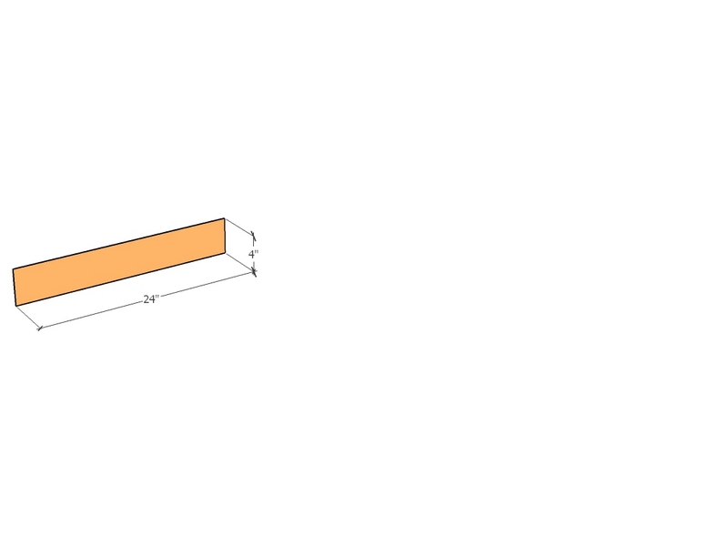 [CorEdg24-4-11] Corten Edge 24" x 4" x 11ga