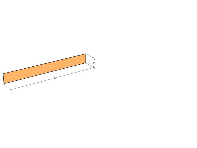 [CorEdg36-4-11] Corten Edge 36" x 4" x 11ga