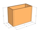 Rectangular planter kit 40" x 19" x 30"T