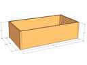 Rectangular planter kit 7'4" x 3'10" x 24"T